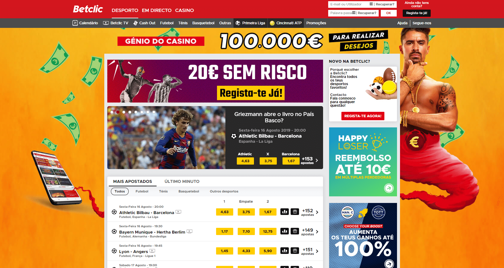 Betclic App: Fa&ccedil;a o download do aplicativo de apostas