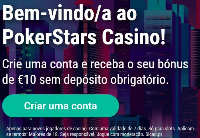 B&oacute;nus de boas vindas do Pokerstars Casino